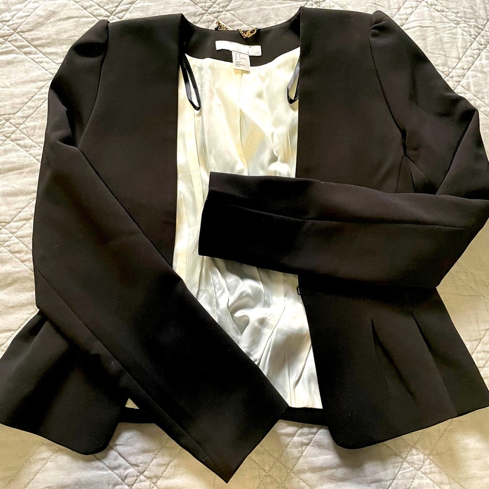 H&m puffy sleeves blazer